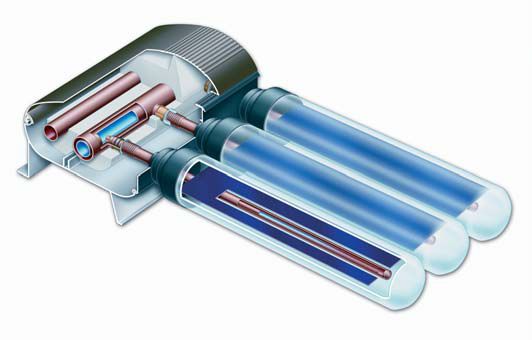 energie solara viessmann Vitosol 200 T interior