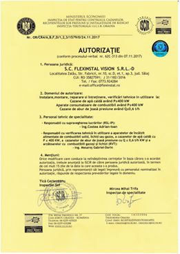 firma autorizata zalau iscir flex instal